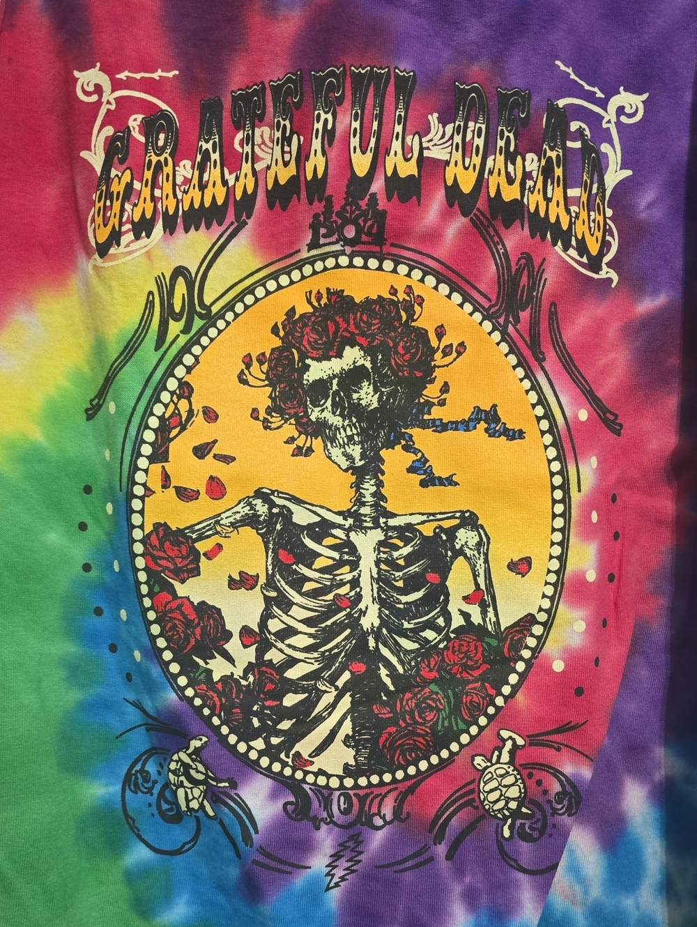 NWOT Grateful Dead Tie-Dye Skeleton Tank Top - Picture 2 of 3